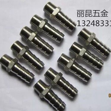 304不锈钢宝塔接头/六角宝塔/水管皮接/软管接头2分3分4分6分插管