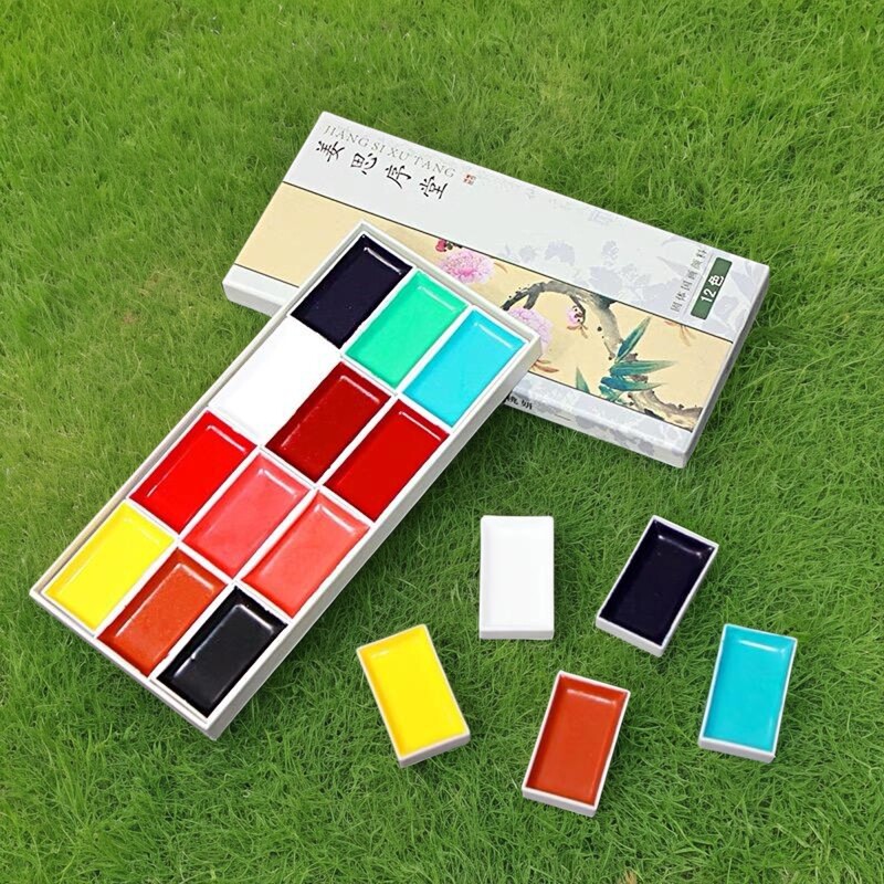 姜思序堂固体颜彩轻便携带