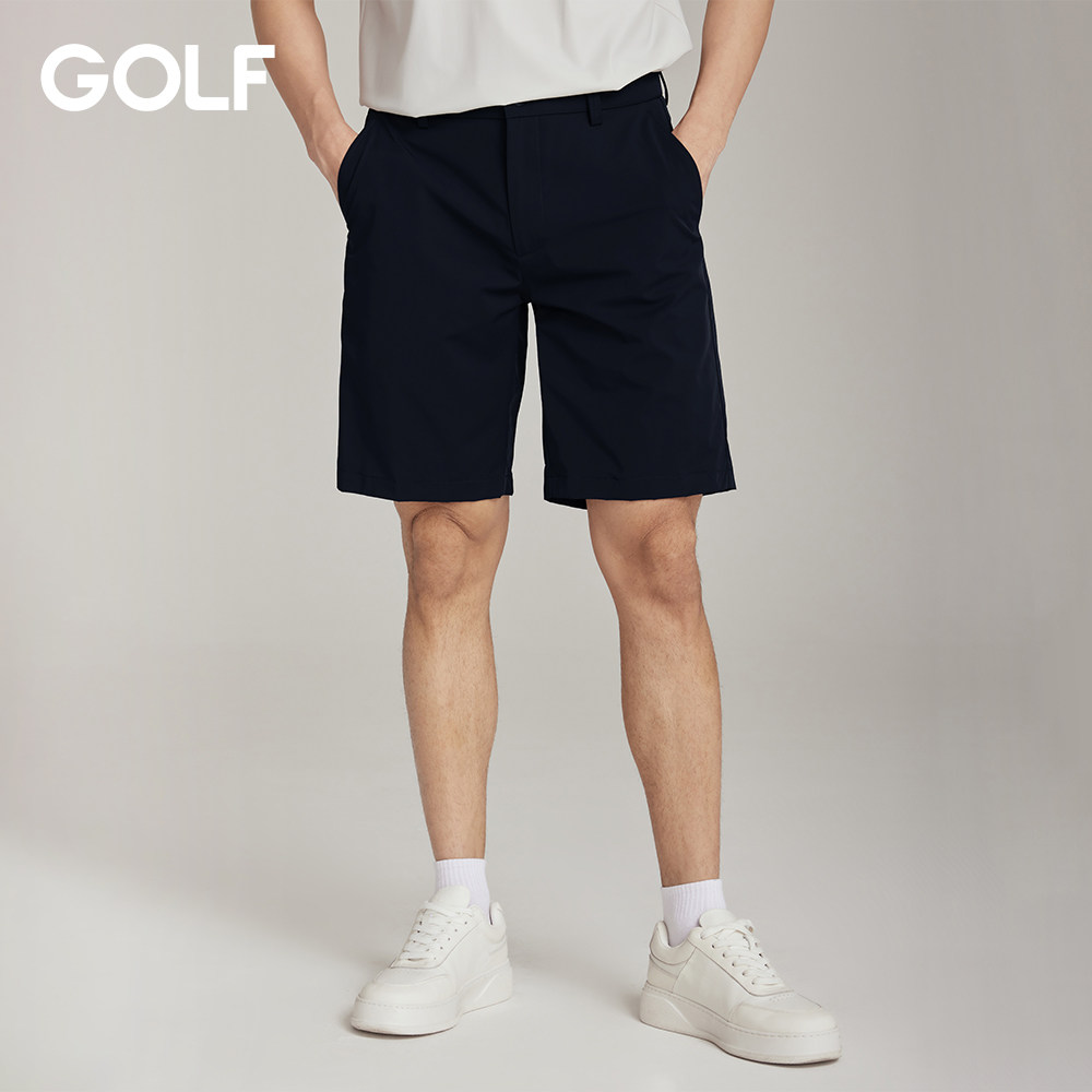 GOLF高尔夫Jeans五分裤男25夏新款男裤高弹透气商务通勤休闲短裤,男装,短裤,淘宝优惠券,粉丝福利购,淘宝优惠卷