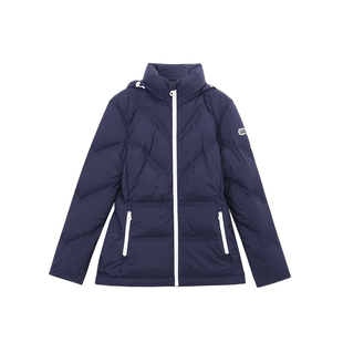 时尚 羽绒服女带帽保暖棉衣鸭绒修身 夹克外套女 高尔夫冬季 GOLF