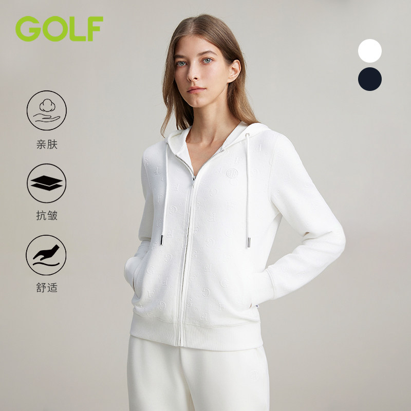 GOLF高尔夫春秋连帽外套女