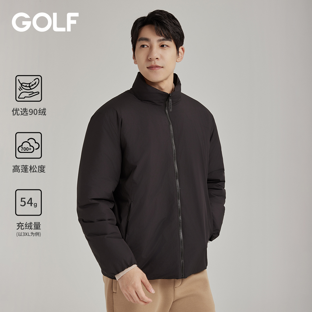 GOLF羽绒服男25冬新款防泼水保暖