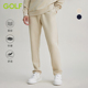 百搭运动卫裤 GOLF高尔夫秋冬男士 直筒抽绳长裤 时尚 裤 子舒适休闲裤