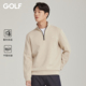 GOLF高尔夫Jeans空气棉半拉链立领卫衣男春秋款 抗皱通勤长袖 卫衣