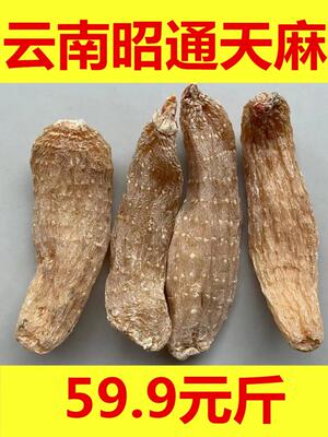天麻正宗云南昭通特级小金麻整个