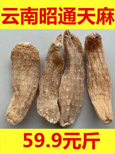 天麻正宗云南昭通特级小金麻整个
