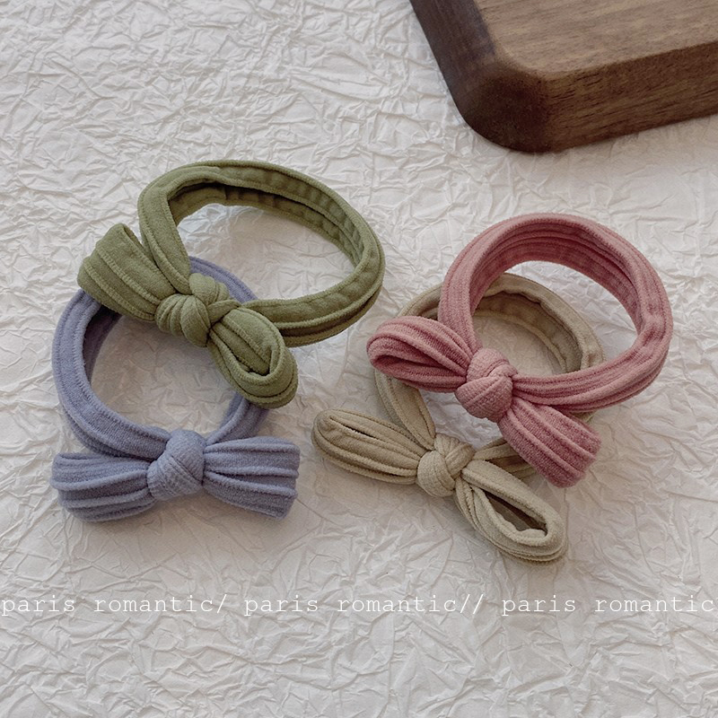 蝴蝶结简约加粗耐用高弹力发绳