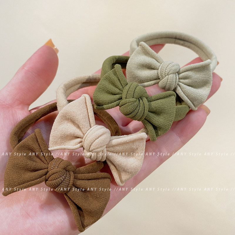 2条装蝴蝶结ins皮筋发绳