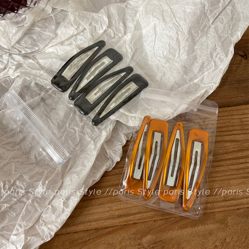 4件套夹碎发韩国水滴bb刘海发夹