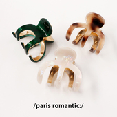 气质简约合金醋酸发卡中号抓夹发抓头饰盘发网红韩国后脑勺发夹女