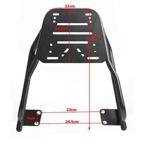 极核AE2/ez3i/AE4/AE8后衣架尾架碳钢货架后备箱支架改装配件