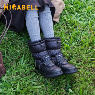 户外保暖雪地靴女休闲靴B6P31DZ5 商场款 Mirabell 美丽宝2025冬季