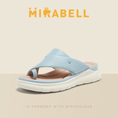 小海欧Mirabell 夹趾外穿一脚蹬女皮凉拖鞋 美丽宝夏新款 女鞋