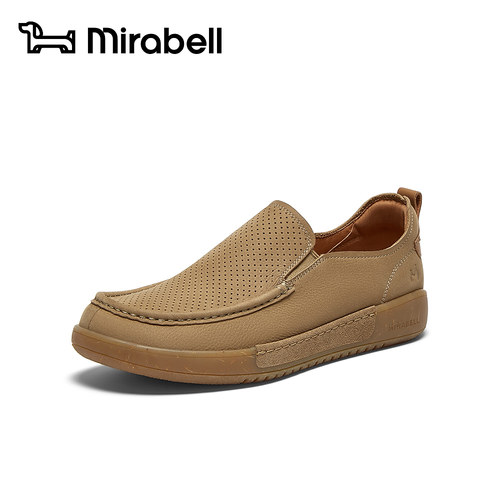 Mirabell/美丽宝春季商场同款男简约舒适休闲皮鞋B7J08AM5