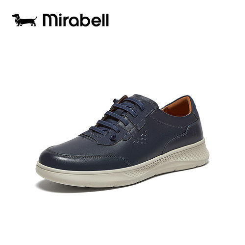 Mirabell/美丽宝春秋季新款商场同款舒适男休闲皮鞋B6S11CM5