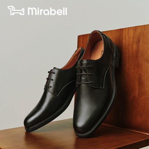 Mirabell2026春季新款男鞋商场同款商务男正装皮鞋B7D06AM6