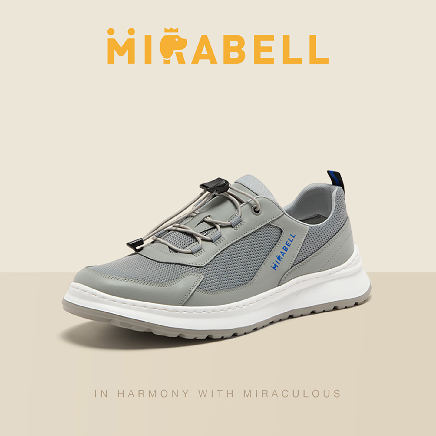 Mirabell/美丽宝2025秋季商场同款健步鞋透气新款休闲百搭男鞋