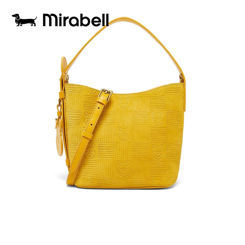 Mirabell/美丽宝春秋季商场同款维尼小熊联名款时尚水桶包