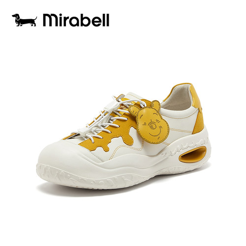 Mirabell2026春季新款商场同款维尼小熊联名款女休闲鞋Q2Y04AM6