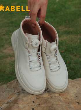 Mirabell/美丽宝2025冬季商场同款小白鞋女高帮时装靴B6P29DD5