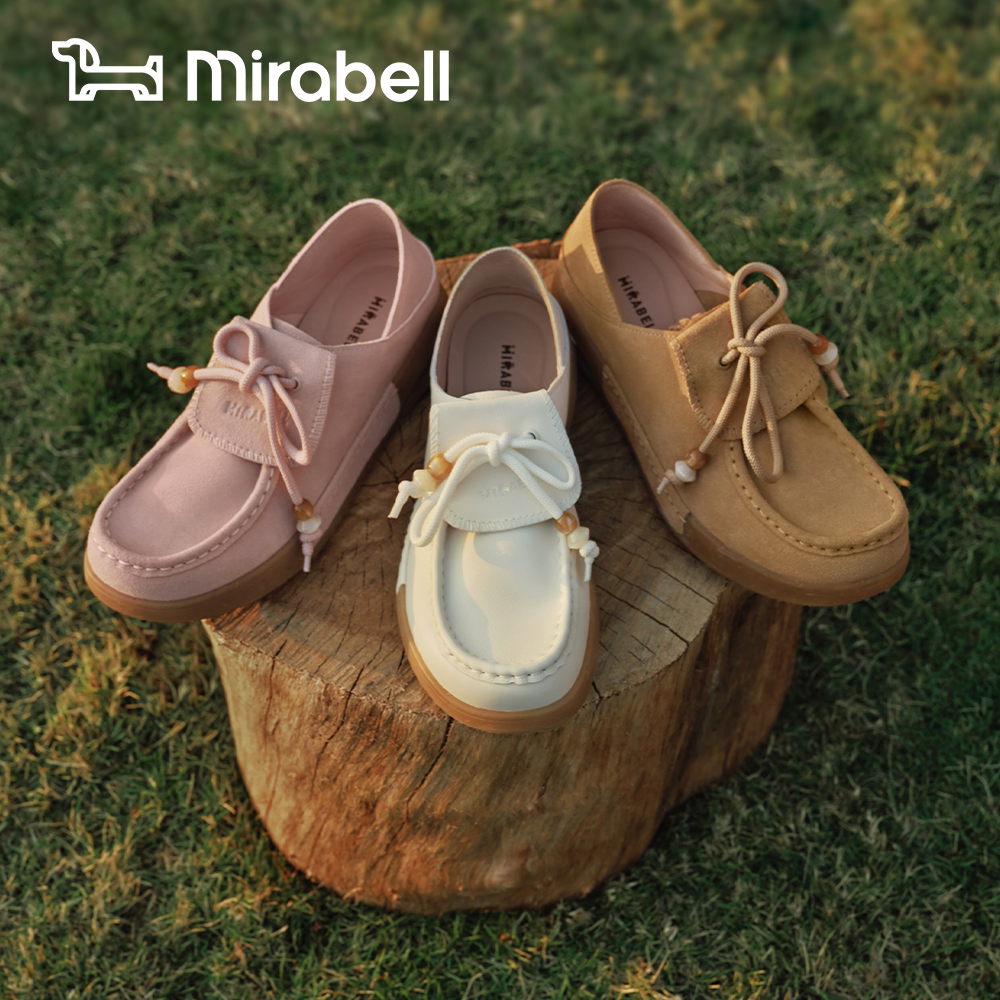 章若楠同款松弛假日仿生-呼吸鞋Mirabell26秋袋鼠鞋乐福鞋女厚底图片