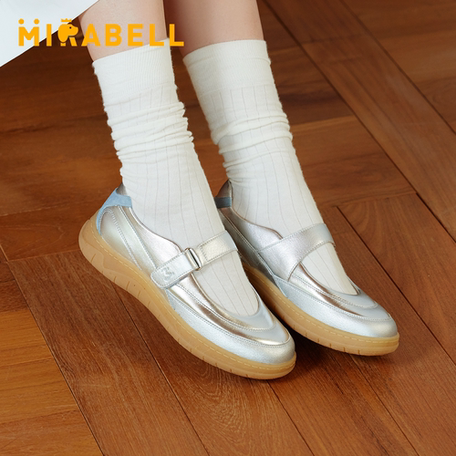 Mirabell/美丽宝2025秋季商场同款浅口新款玛丽珍女鞋休闲单鞋女