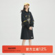 OD连帽卫衣裙女2025新款 春秋加绒宽松长袖 中长裙子显瘦休闲连衣裙
