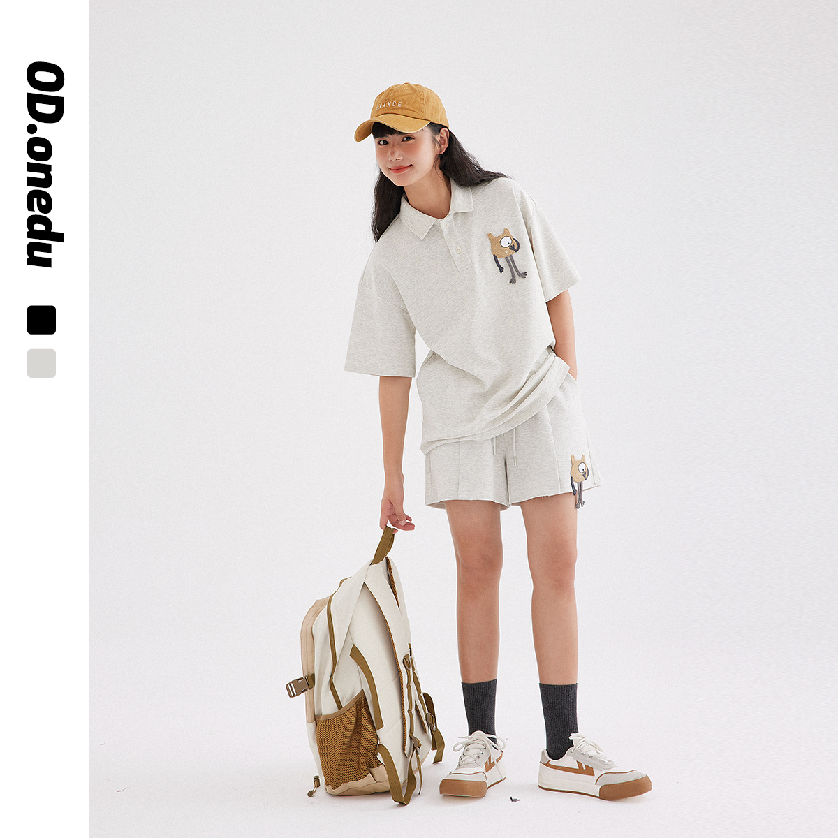 家人们强烈推荐POLO领套装两件套