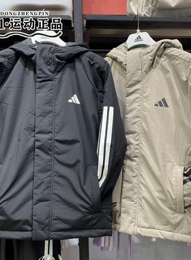 Adidas阿迪达斯冬季棉衣男女简约保暖防风外套夹克JY8303 JY8305