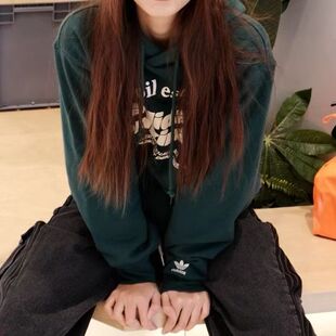 阿迪达斯三叶草正品男女学生卫衣套校服潮流百搭上衣套头衫JE3486