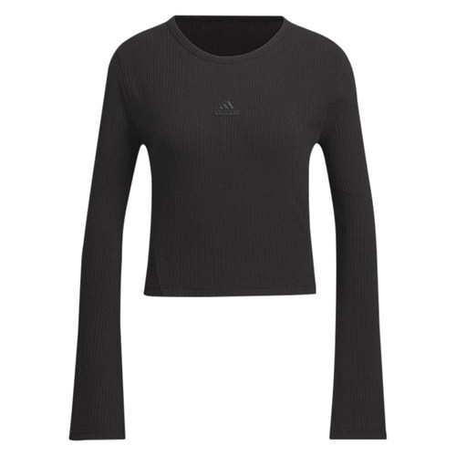阿迪达斯女子针织打底衫长袖T恤