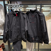 阿迪达斯Adidas男士外套兔年新年款立领宽松加绒保暖夹克 HZ3037