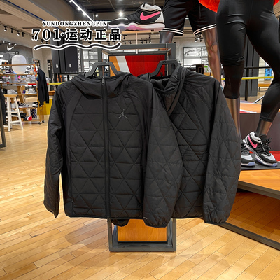 JORDAN拉链男子保暖防风运动棉衣