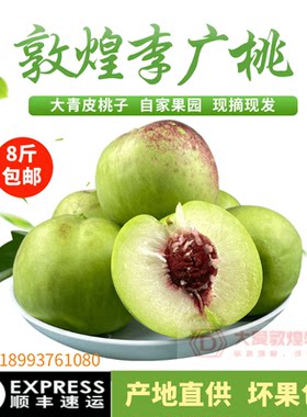 敦煌市自家果园产新鲜大青皮桃