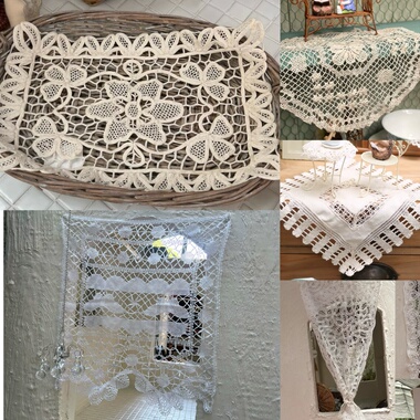 总1BCF GA蕾丝网扣装饰杯垫装饰篮子蕾丝带花边蕾丝条装饰带装饰