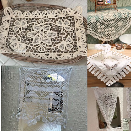总1BCF GA蕾丝网扣装饰杯垫装饰篮子蕾丝带花边蕾丝条装饰带装饰