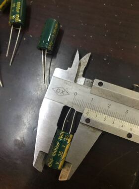 35V 1000UF 电解电容可代换25V 1000UF 体积10MMX20MM
