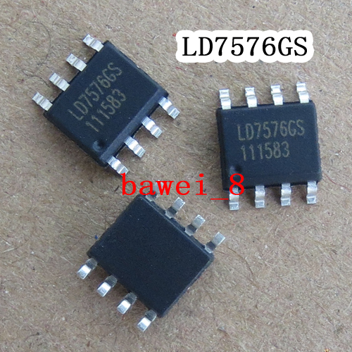 LD7576GS 液晶电源配件 液晶电源管理芯片 LD757GGS 8脚 j0313