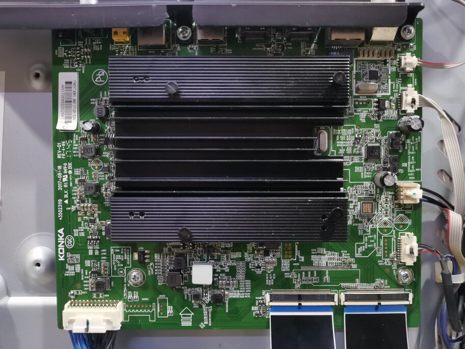 康佳LED43R1主板35023119维修换EMMC写好数据直接上机使用