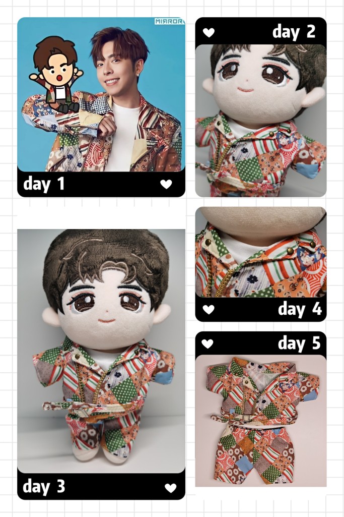 月底发货公仔娃衣20cm应援定制