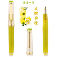 Hand-polished Jinhao 82 New Limited Edition chicken-tail calligraphy Practice Gift Special Fine EF ink pen thumbnail 6