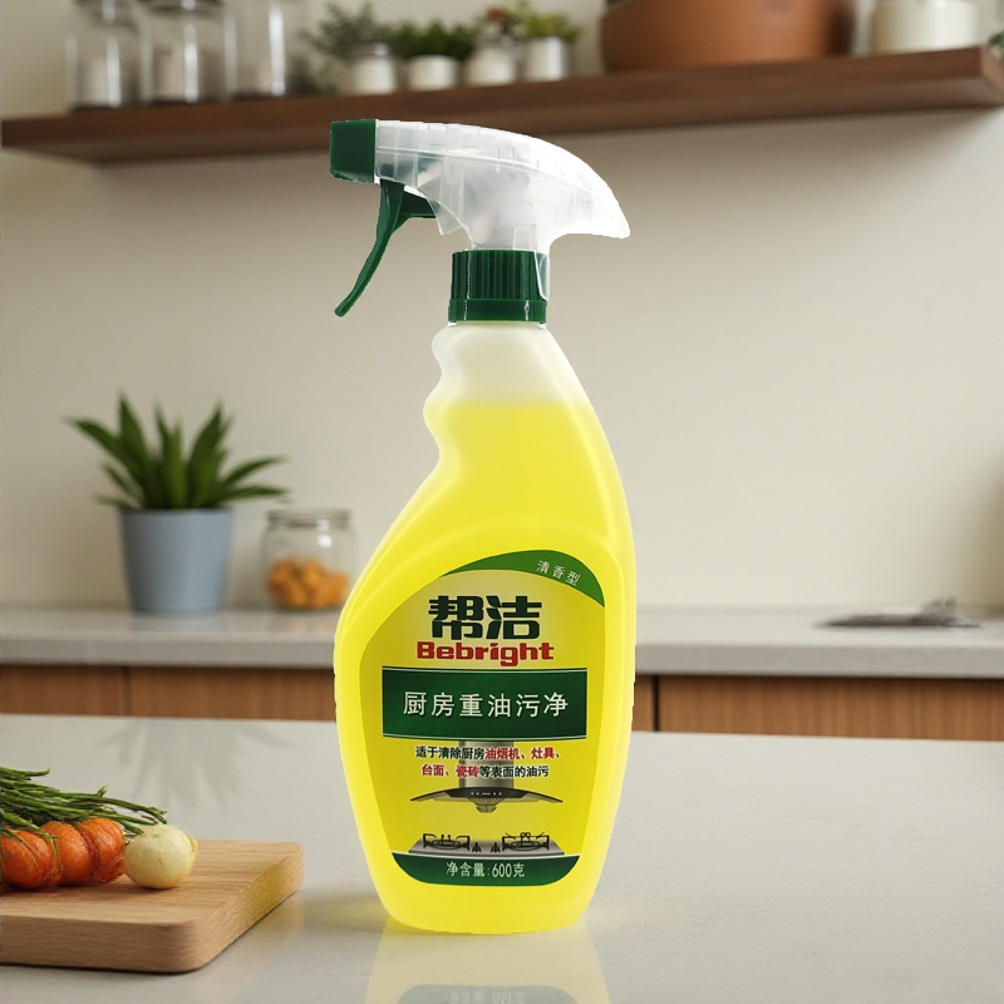 帮洁厨房重油污净600克