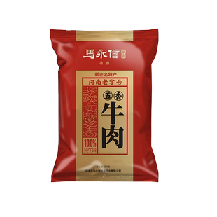马永信河南名吃大隗牛肉清真五香牛肉熟食真空250g即食酱卤牛肉