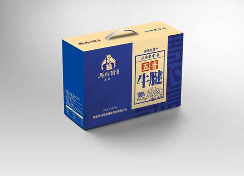 马永信 河南特产大隗牛肉五香牛腱三斤礼盒装250g*6袋真空牛腱