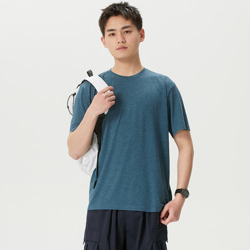 Columbia哥伦比亚防晒T恤26春夏新款男吸湿运动服速干短袖AE1322