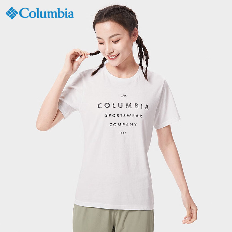 哥伦比亚短袖T恤男女装春季新款户外休闲半袖圆领棉质舒适运动服,户外/登山/野营/旅行用品,户外休闲衣,淘宝优惠券,粉丝福利购,淘宝优惠卷