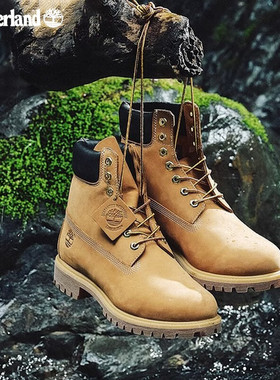 Timberland添柏岚踢不烂女鞋秋冬马丁靴户外休闲经典大黄靴10361