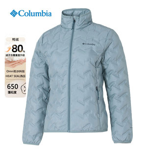 Columbia哥伦比亚户外女无缝热压拒水银点鸭绒650蓬羽绒服WR5173