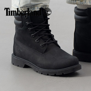 添柏岚(Timberland)高帮靴女鞋冬春款时尚休闲鞋简约户外踢不烂