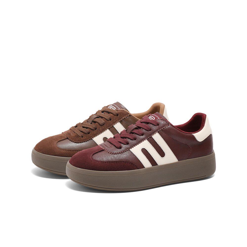 百丽复古厚底阿甘德训鞋子女2025春季新款休闲运动跑鞋D3A1DAM5